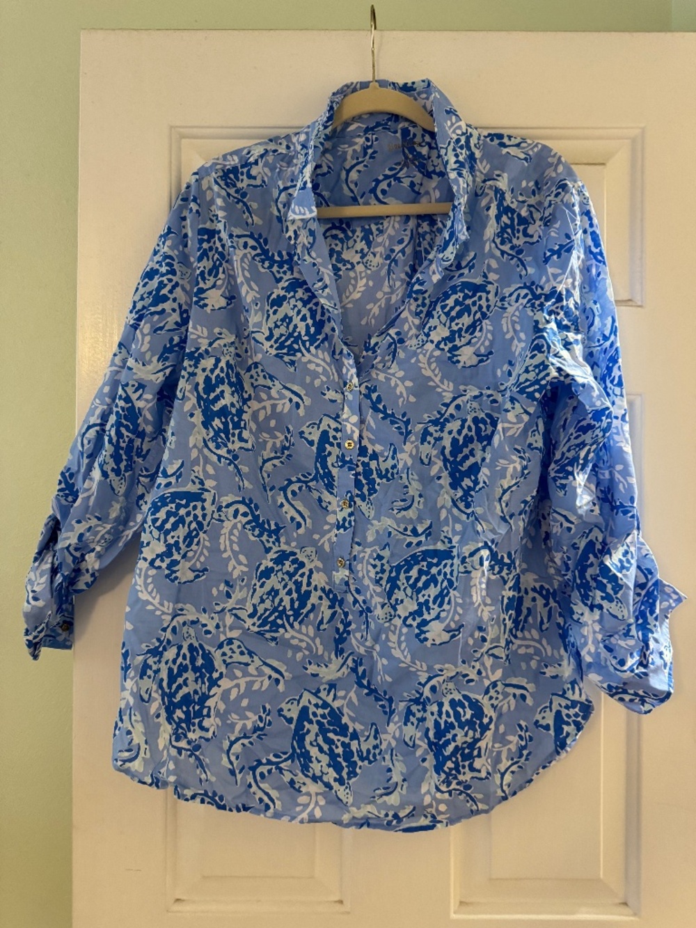 XL Lilly Pulitzer turtle tunic top